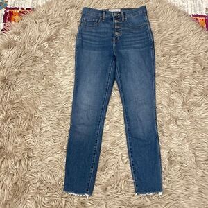 Everlane buttonfly ankle jeans size 24